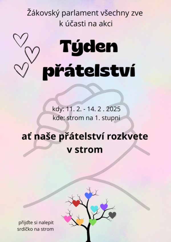 TÝDEN PŘÁTELSTVÍ