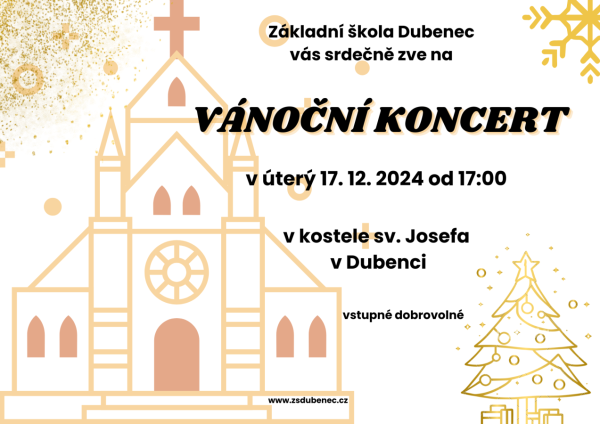 VÁNOČNÍ KONCERT